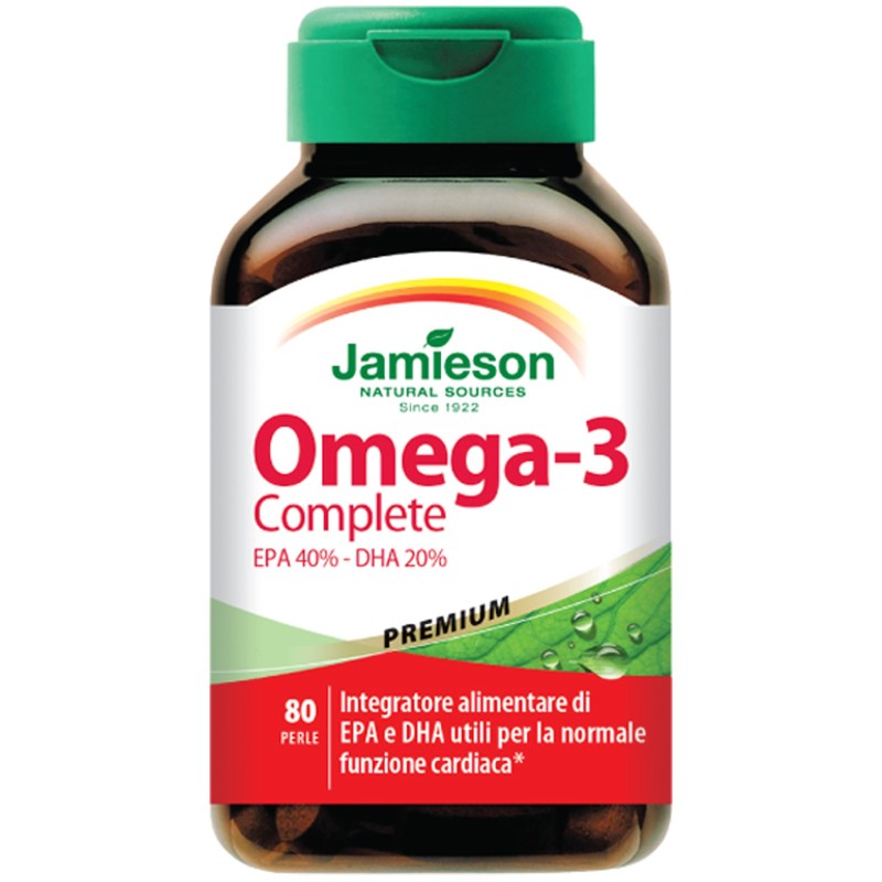 JAMIESON Omega 3 Complete 80 perle OMEGA 3