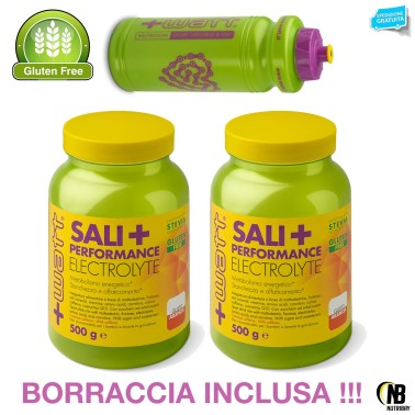 +WATT SALI+ PERFORMANCE 1kg 2x500g sali minerali POTASSIO MAGNESIO MALTODESTRINE in vendita su Nutribay.it