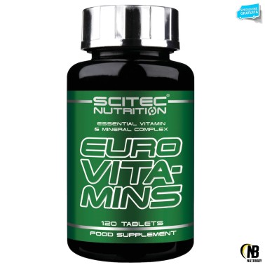 Scitec Nutrition Euro Vita-Mins 120 cpr. Vitamine + MINERALI Multivitaminico VITAMINE