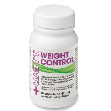 +Watt - Weight Control 60 o 120 cps. TERMOGENICO DIMAGRANTE FORTE BRUCIA GRASSI BRUCIA GRASSI TERMOGENICI