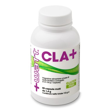 +WATT CLA+ ACIDO LINOLEICO CONIUGATO 80 caps BRUCIA GRASSI TERMOGENICI