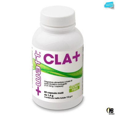 +WATT CLA+ ACIDO LINOLEICO CONIUGATO 80 caps BRUCIA GRASSI TERMOGENICI