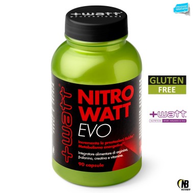 +WATT NITROWATT EVO ARGININA CREATINA VITAMINE BETA ALANINA E CITRULLINA PRE ALLENAMENTO