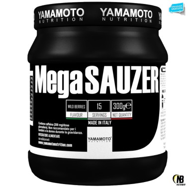 Mega SAUZER di YAMAMOTO NUTRITION - 300 gr - 15 dosi PRE ALLENAMENTO