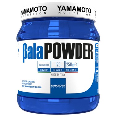 BetaALA POWDER di YAMAMOTO NUTRITION - 250 gr - 125 dosi PRE ALLENAMENTO