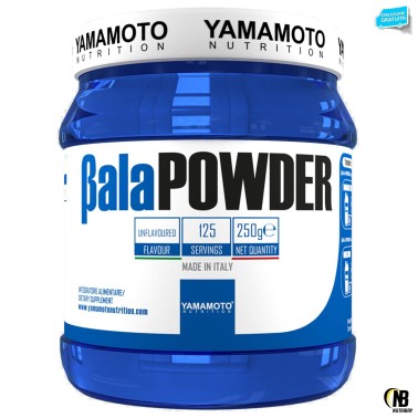 BetaALA POWDER di YAMAMOTO NUTRITION - 250 gr - 125 dosi PRE ALLENAMENTO