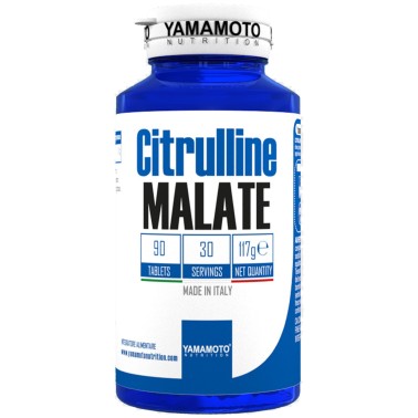 Citrulline MALATE di YAMAMOTO NUTRITION - 90 cpr - 30 dosi PRE ALLENAMENTO