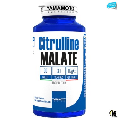 Citrulline MALATE di YAMAMOTO NUTRITION - 90 cpr - 30 dosi PRE ALLENAMENTO