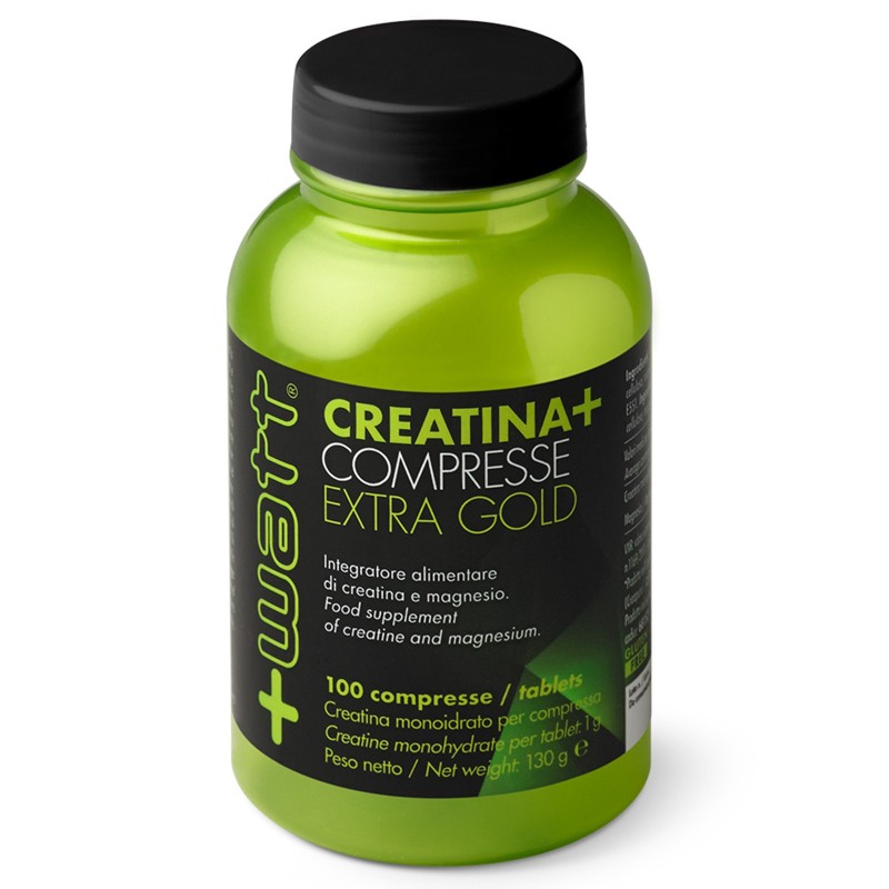 +WATT CREATINA EXTRA GOLD CREATINA+ 100 cpr. qualita' purissima CREAPURE CREATINA