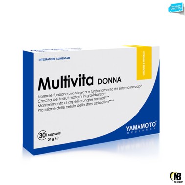 Multivita DONNA di YAMAMOTO NUTRITION - 30 cps - 15 dosi VITAMINE