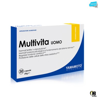 Multivita UOMO di YAMAMOTO NUTRITION - 30 cps - 15 dosi VITAMINE