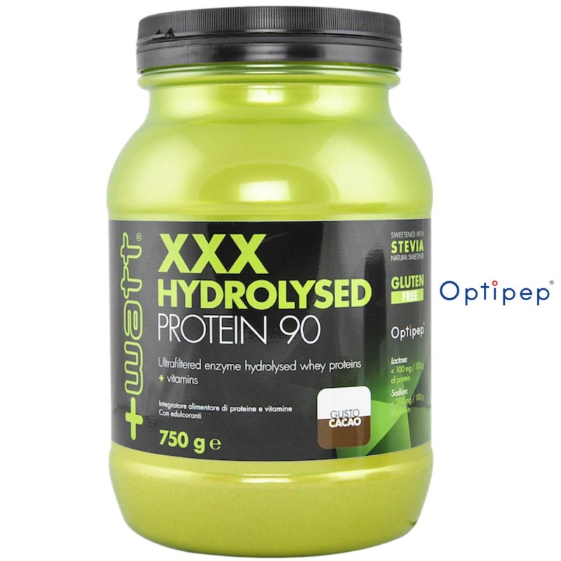 +Watt XXX Hydrolysed Pro 90 750 gr PROTEINE