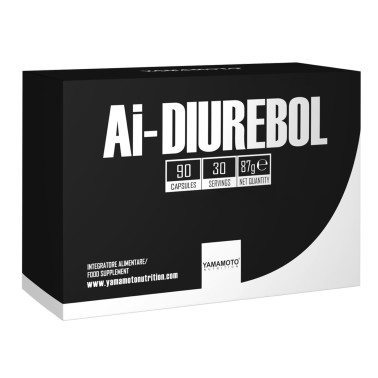 Ai-DIUREBOL di YAMAMOTO NUTRITION - 90 cps - 30 dosi DRENANTI DIURETICI