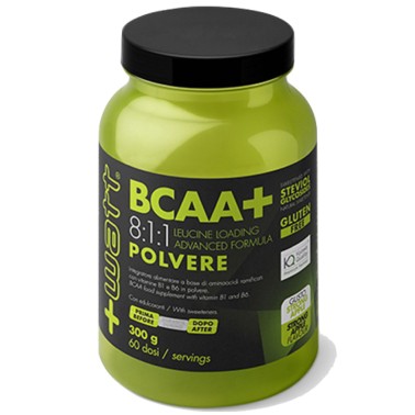 +WATT BCAA+ 300gr Aminoacidi Ramificati 811 8:1:1 polvere Kyowa + Vitamine b1 b6 AMINOACIDI BCAA 8.1.1