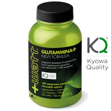 +Watt Glutammina+ 120 compresse qualita' Kyowa L-Glutamina in vendita su Nutribay.it