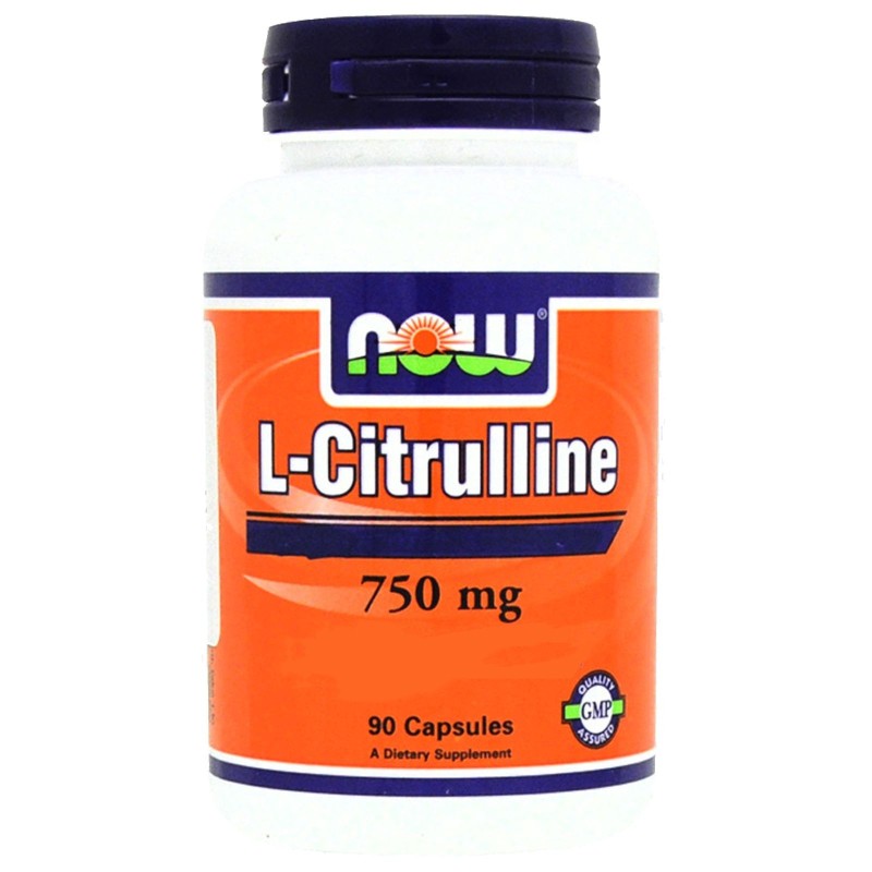 NOW FOODS L-Citrulline 90 caps PRE ALLENAMENTO