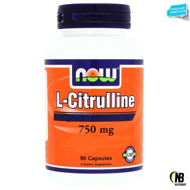 NOW FOODS L-Citrulline 90 caps PRE ALLENAMENTO