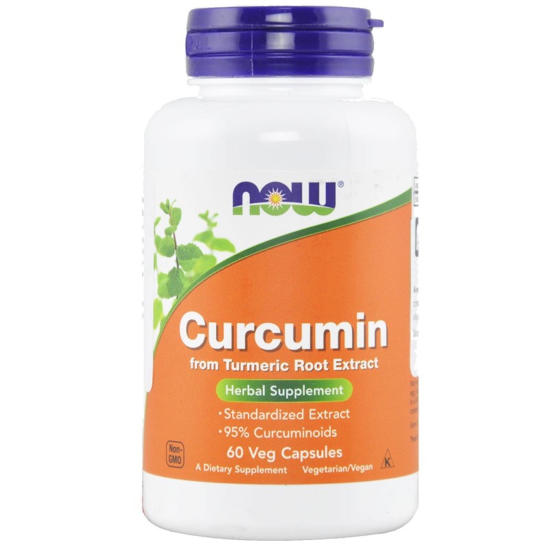 NOW FOODS Curcumin 60 cps vegetali RIMEDI NATURALI