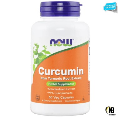 NOW FOODS Curcumin 60 cps vegetali RIMEDI NATURALI