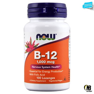 NOW FOODS B-12 100 cpr 1000 mcg VITAMINE