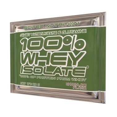 SCITEC 100% Whey Isolate BUSTA MONODOSE da 25 gr. + Proteine Idrolizzate PROTEINE