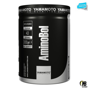AminoBol di YAMAMOTO NUTRITION 300 gr Bcaa Kyowa 8:1:1 e Sustamine POST WORKOUT COMPLETI