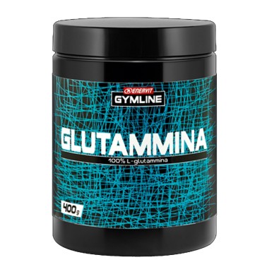 ENERVIT Gymline Muscle 400 gr. L-Glutammina 100% Integratore di Glutammina GLUTAMMINA