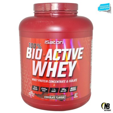 ISATORI Bio-Active 100% Whey 2 KG Proteine con BIO-GROPEPTIDES PROTEINE