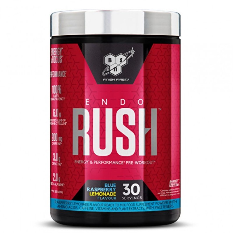 BSN SUPPLEMENTS Endorush DNA 495 gr. PRE ALLENAMENTO