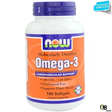 NOW FOODS Omega 3 100 Perle OMEGA 3