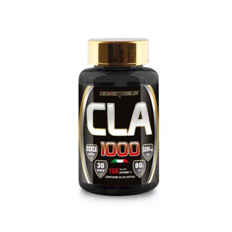 BIO-EXTREME SPORT NUTRITION CLA 1000 - 120 cps BRUCIA GRASSI TERMOGENICI