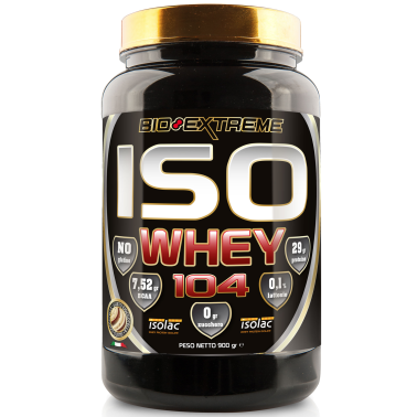 BIO-EXTREME SPORT NUTRITION Iso Whey 104 - 900 gr. PROTEINE