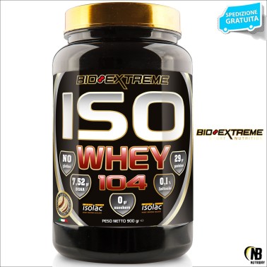 BIO-EXTREME SPORT NUTRITION Iso Whey 104 - 900 gr. PROTEINE