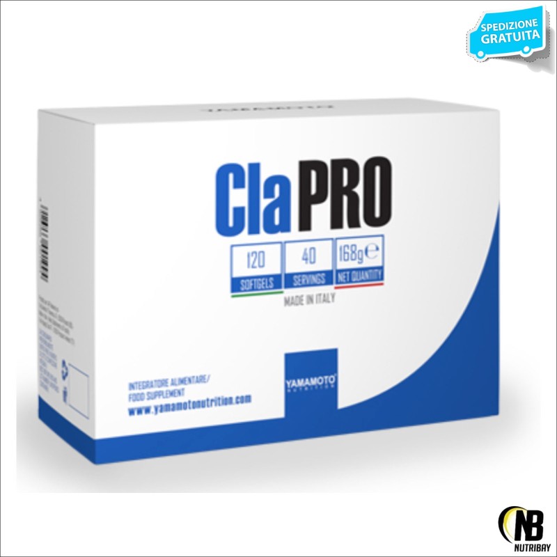 Cla PRO Clarinol Quality di YAMAMOTO NUTRITION - 120 softgels BRUCIA GRASSI TERMOGENICI