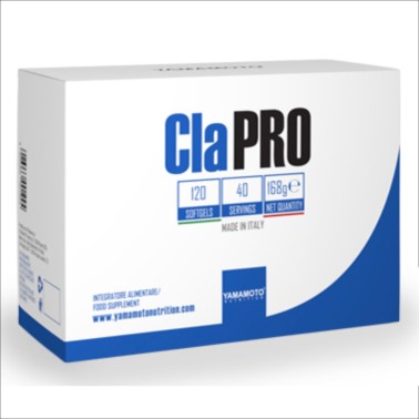 Cla PRO Clarinol Quality di YAMAMOTO NUTRITION - 120 softgels BRUCIA GRASSI TERMOGENICI