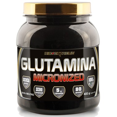 BIO-EXTREME SPORT NUTRITION Glutamina micronized - 400 gr GLUTAMMINA