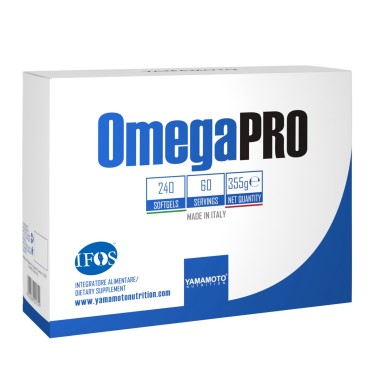 OmegaPRO di YAMAMOTO NUTRITION 240 Perle Ifos 5 stelle OMEGA 3