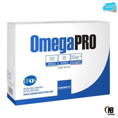 OmegaPRO di YAMAMOTO NUTRITION 240 Perle Ifos 5 stelle OMEGA 3