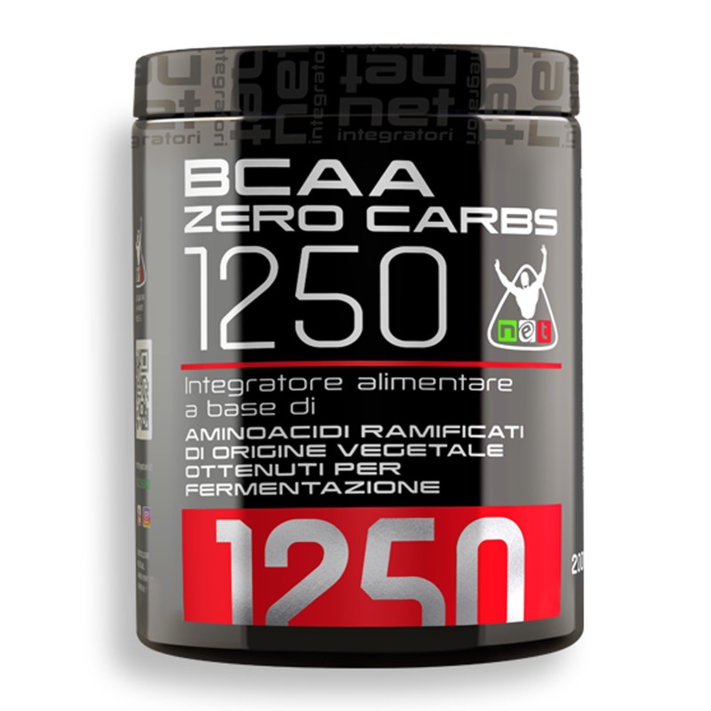 NET INTEGRATORI Aminoacidi A Catena Ramificata BCAA ZERO CARBS 1250 - 100 cpr AMINOACIDI BCAA