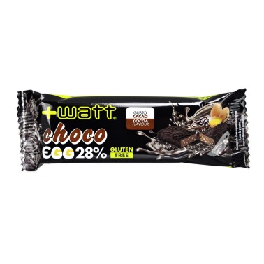 +WATT Choco Egg 28% Barretta Proteica da 40 gr con Proteine dell Uovo BARRETTE ENERGETICHE