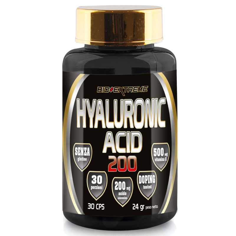 BIO-EXTREME SPORT NUTRITION Hyaluronic Acid 200 - 30 cps BENESSERE-SALUTE