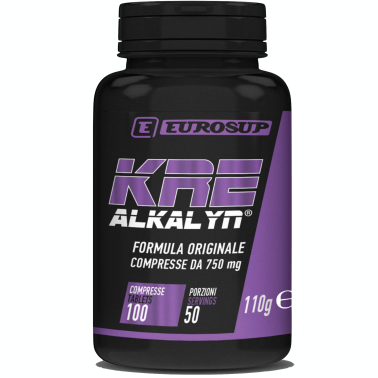 Eurosup Kre-Alkalyn 100 cps. Integratore di Creatina Alcanina BREVETTATA CREATINA