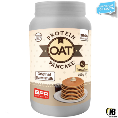 BPR NUTRITION Oat Pancake 750 g AVENE - ALIMENTI PROTEICI