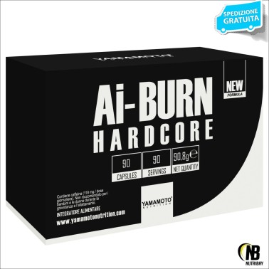 Ai-BURN Hardcore di YAMAMOTO NUTRITION - 90 cpr BRUCIA GRASSI TERMOGENICI