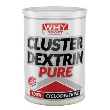 WHY SPORT Cluster Dextrine Pure 500 gr CARBOIDRATI - ENERGETICI