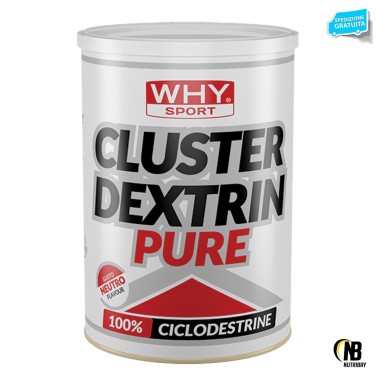 WHY SPORT Cluster Dextrine Pure 500 gr CARBOIDRATI - ENERGETICI