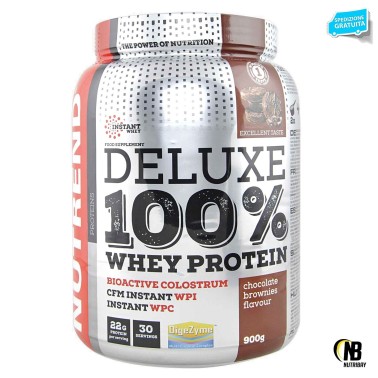 NUTREND Deluxe 100% Whey Protein 900 grammi PROTEINE