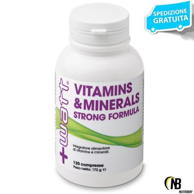 +WATT Vitamins & Minerals Strong Formula 30 - 120 cpr VITAMINE