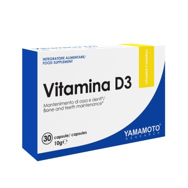 YAMAMOTO NUTRITION Vitamina D3 30 capsule VITAMINE