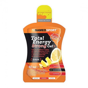 NAMED SPORT Total Energy Strong Gel 1 gel da 40ml CARBOIDRATI - ENERGETICI